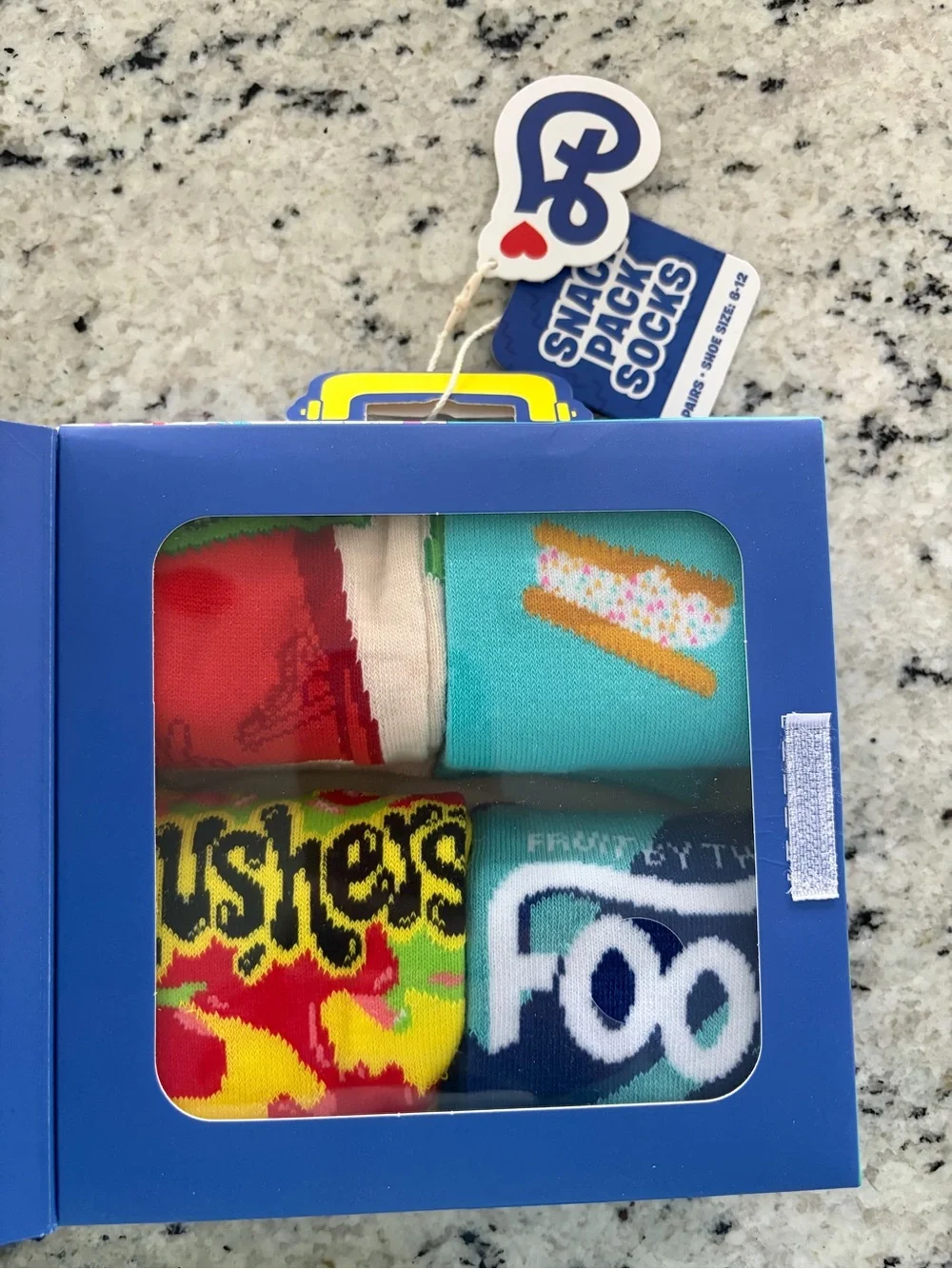 Snack Pack Novelty Crew Socks - Multi Color